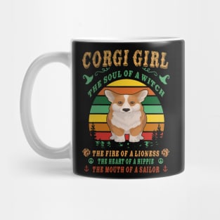 Corgi Girl - Witch - Lioness - Hippie - Sailor (80) Mug